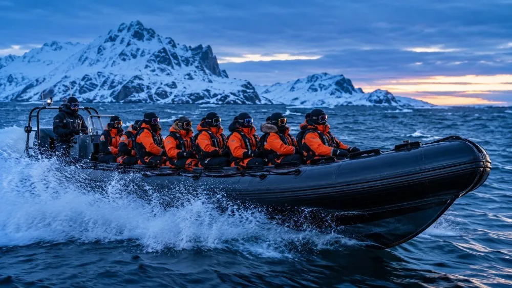 Troms&oslash;: Skjerv&oslash;y RIB Whale Watching Tour